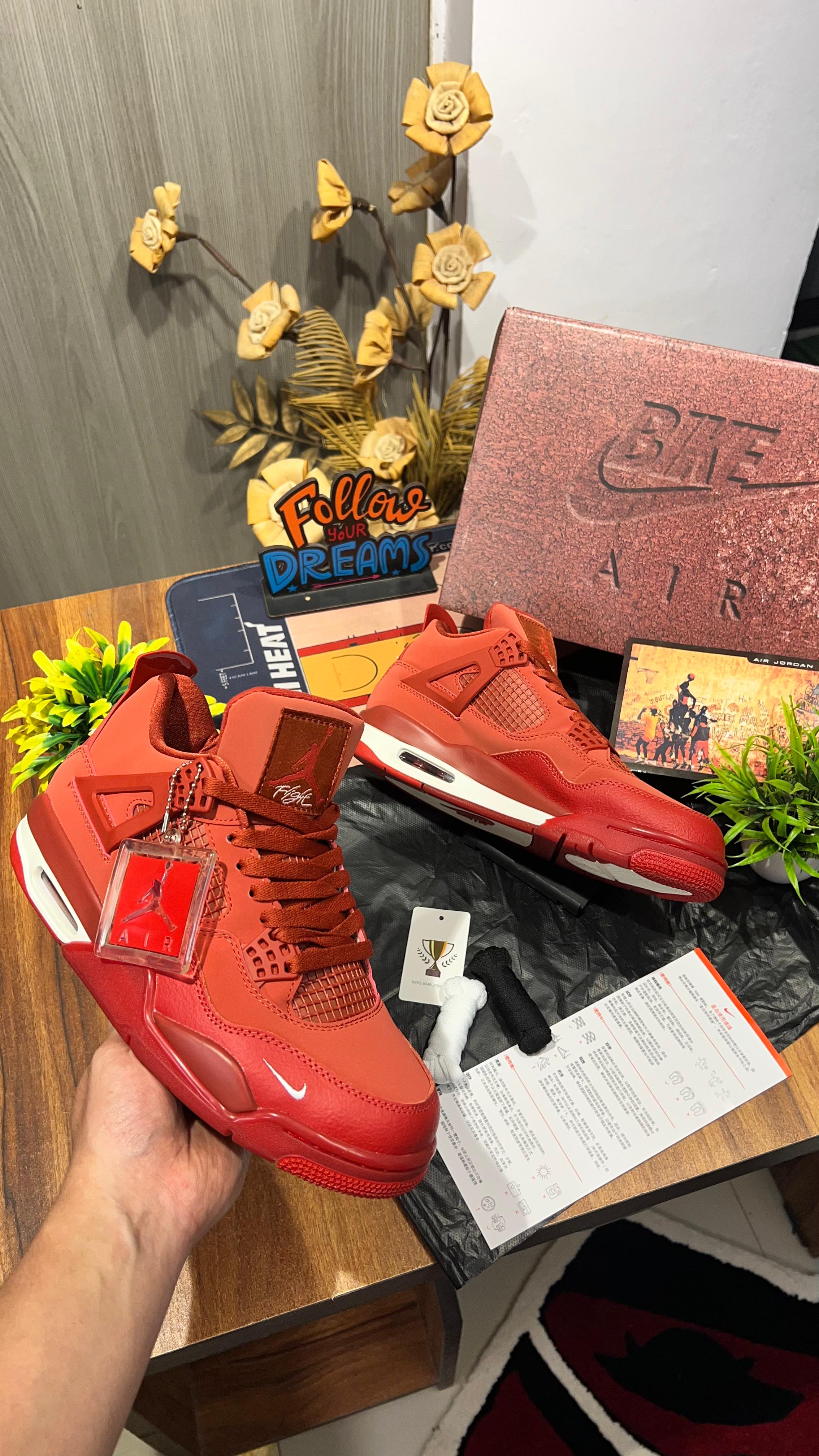 Nigel Sylvester x Air Jordan 4 “Brick By Brick” – Limited Edition Premium Sneakers