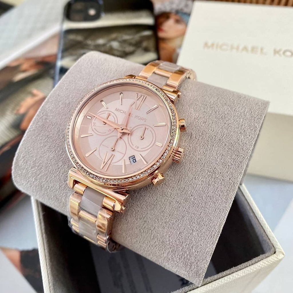 Michael Kors Sofie Women’s Watch – Elegant Premium Crystal Edition
