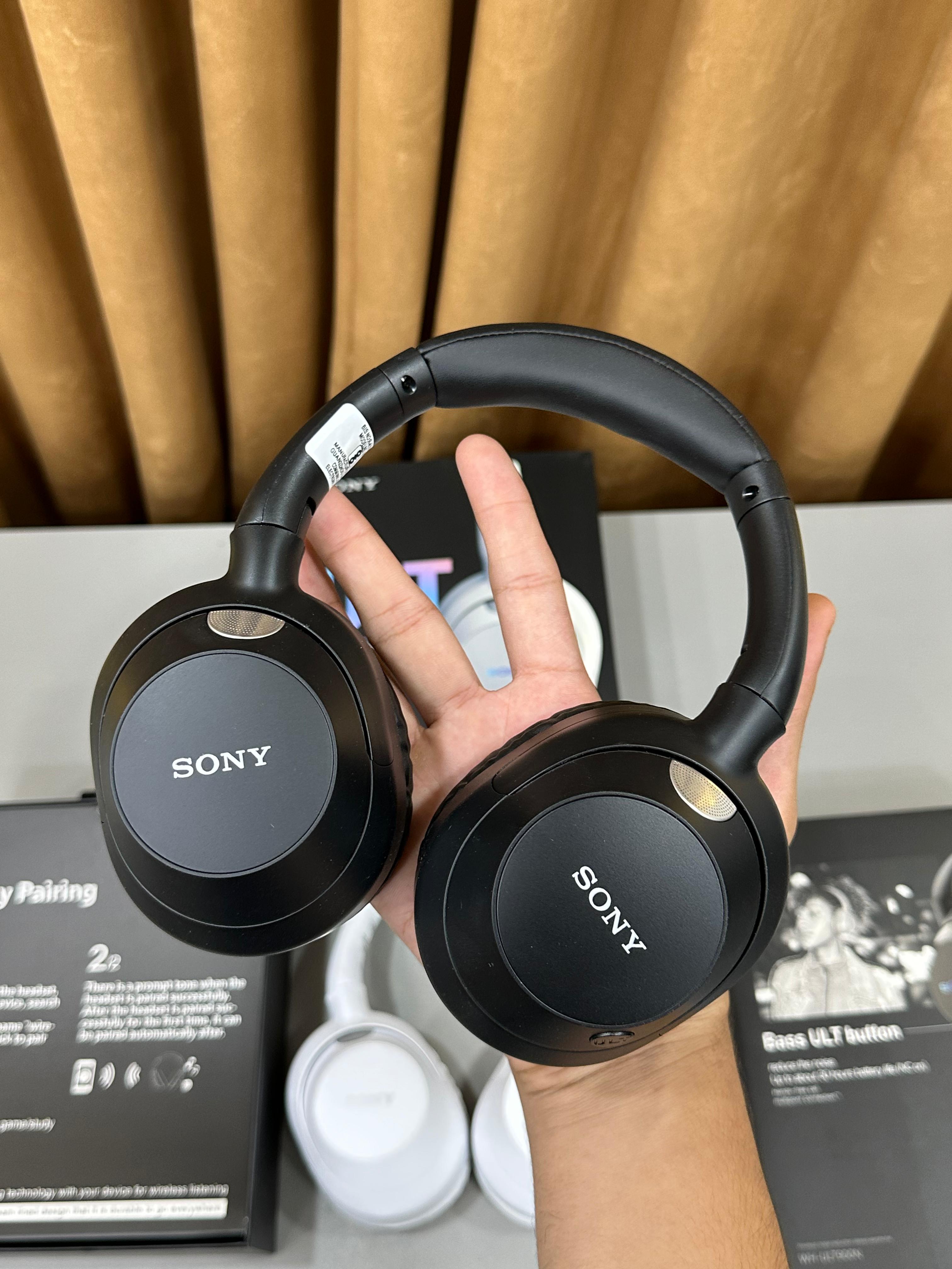 Sony ULT Power Sound Wireless Headphones – Premium White Edition