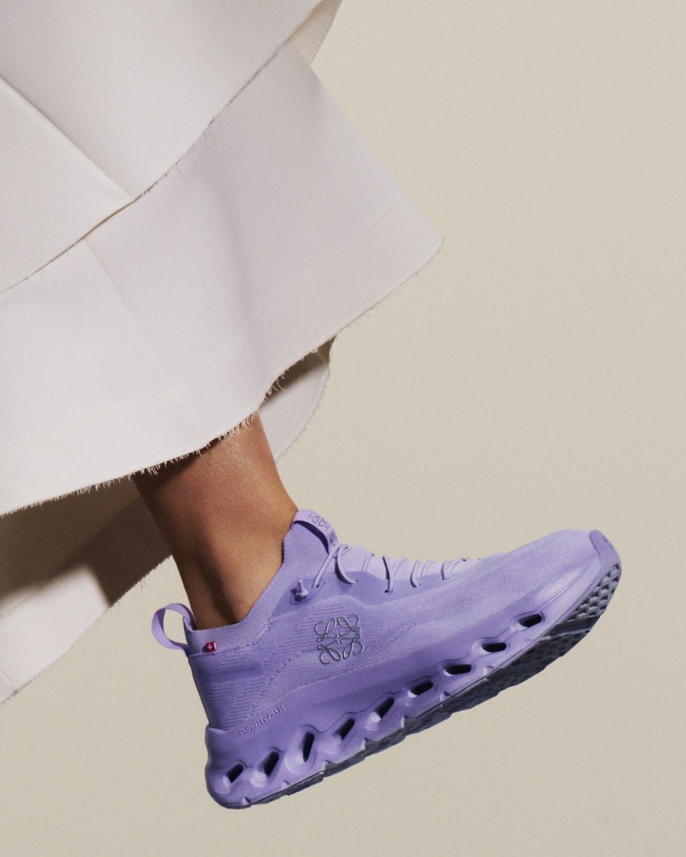 WMN Loewe X On Cloudtilt Purple Sneakers For Her
