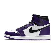 Nike Air Jordan 1 High “Court Purple” – Iconic Retro Basketball Sneakers (Size 41–45)